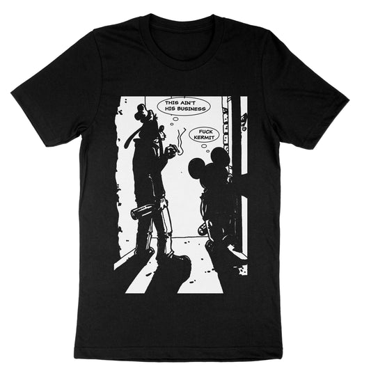 Urban Edgy Streetwear Graphic Design Print Cartoon Drawing T-shirt