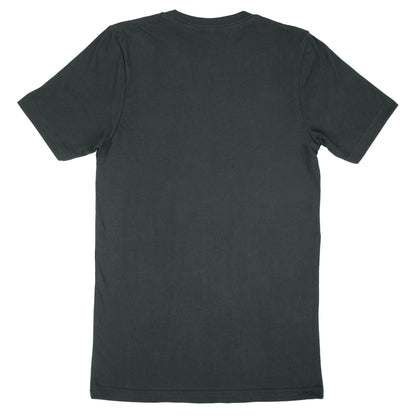 Cotton Crewneck Short Sleeve T-shirt Forest Green