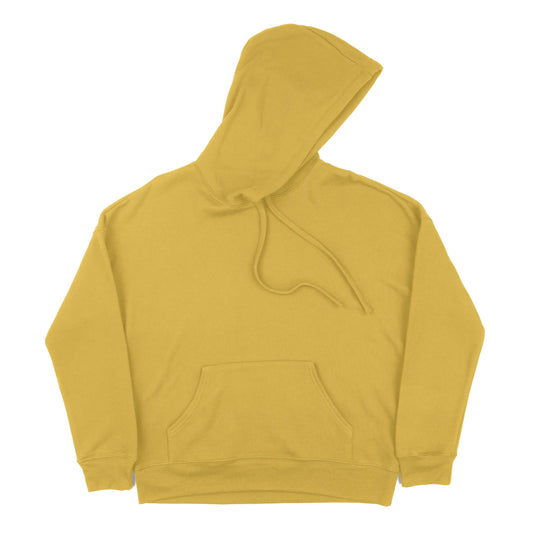 Hooded Pullover Hoodie Gold