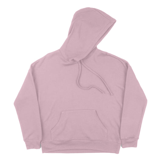 Hooded Pullover Hoodie Light Pink