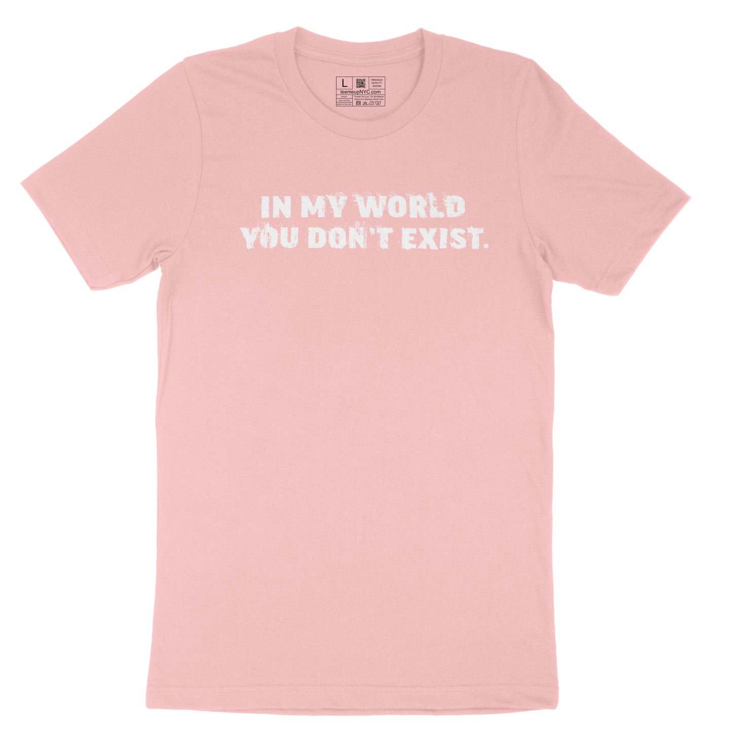 Letter Slogan Graphic Print T-shirt