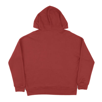 Hooded Pullover Hoodie Red