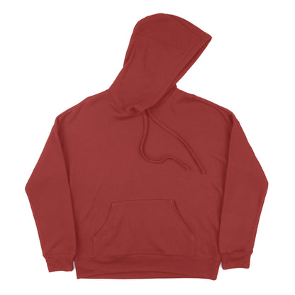 Hooded Pullover Hoodie Red