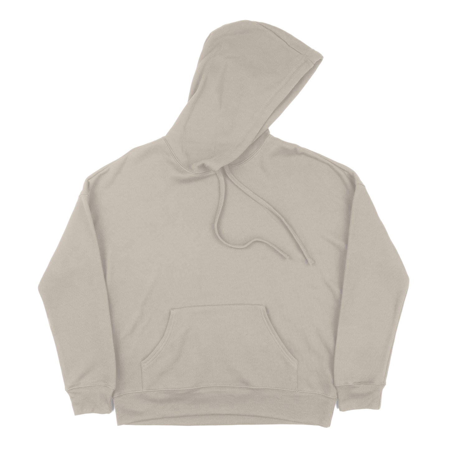 Hooded Pullover Hoodie Sand