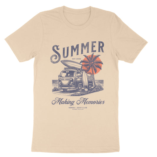 Summer Fun Letter Slogan Graphic Print T-shirt