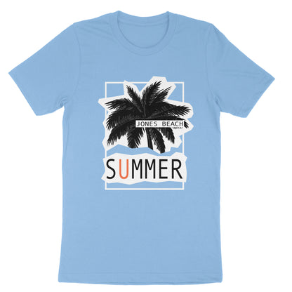 Summer Illustration Graphic Print T-shirt