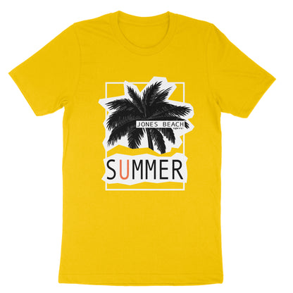 Summer Illustration Graphic Print T-shirt